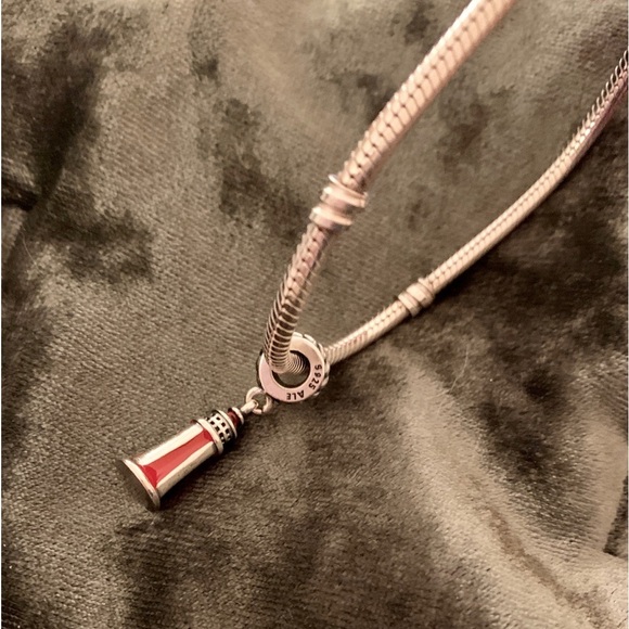 SALE! PANDORA Lighthouse Dangle Charm, Red - Picture 5 of 10